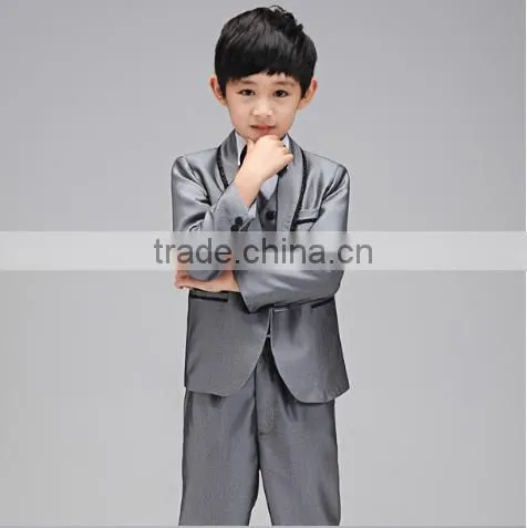 2017 New Style Latest Design TR Fabric Boy Suit Factory photo-3