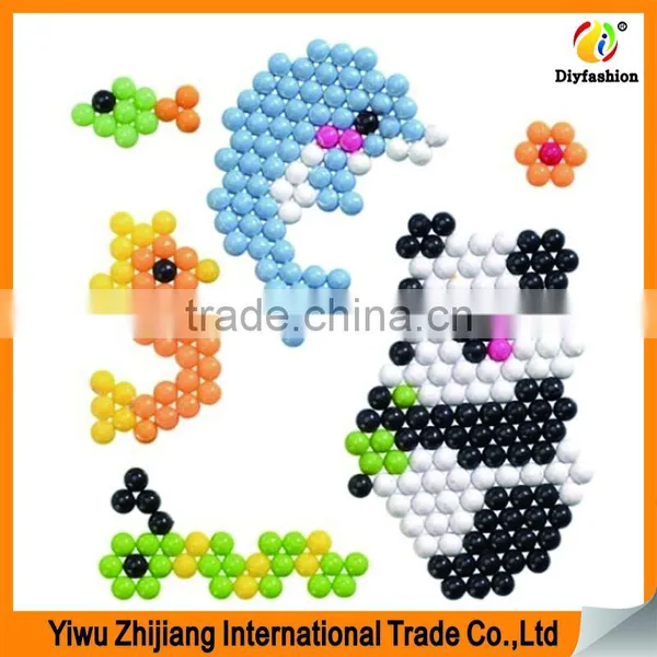 2017 Hot Selling 5MM Magic Beads Aqua Beads Educational Toys For Kids photo-2
