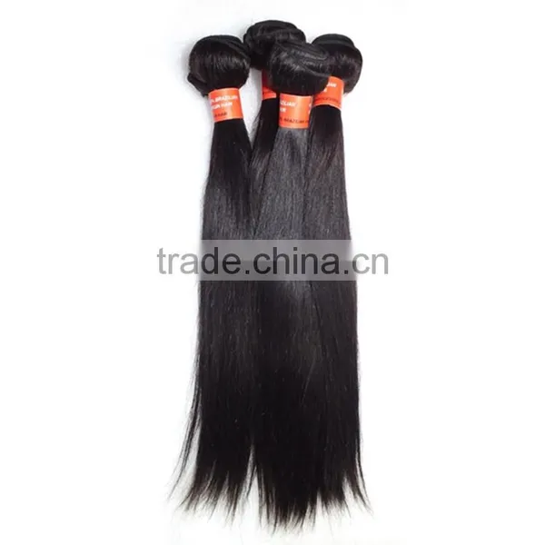 Fashion Style 100% Tangle Free Hair Weave Peruvian Straight Silky Remy Hair photo-2