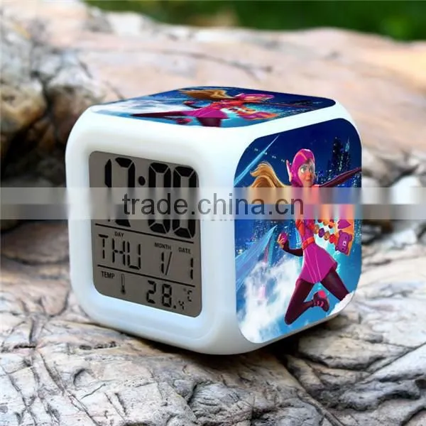 Big Hero LED Clock, Baymax Clock, Alarm Clock,Big Hero Led Clock,Digital Clock,Led Desk Clock photo-6