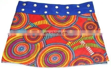 Reversible Classic Wrap Skirt