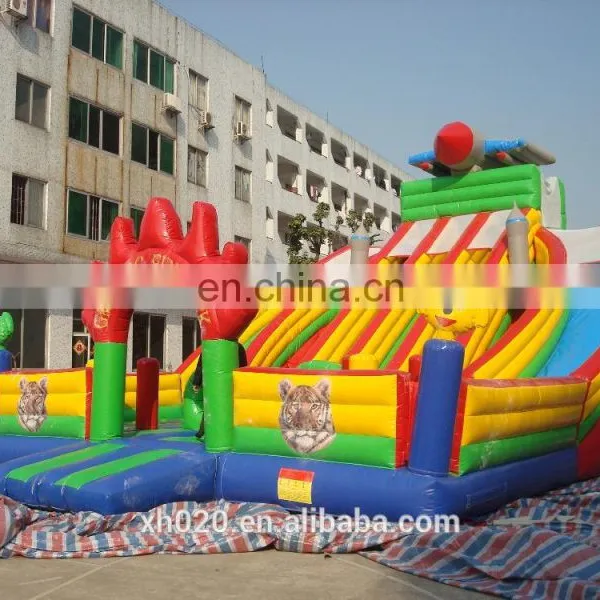 Commerical Giant Rocket Inflatable Bouncer With Slide photo-3