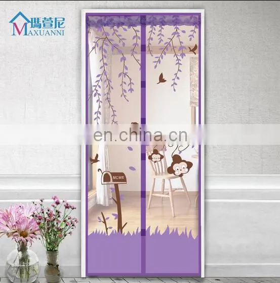 Custom Printing Soft Magnetic Mosquito Netting For Decoration and Anti Insects photo-4