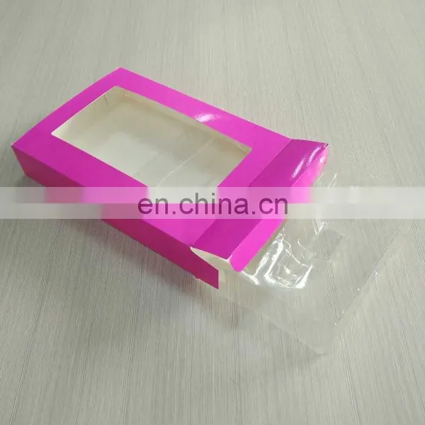 Cheap Paper Bath Bomb Packaging Box With Clear Pvc Winder photo-2