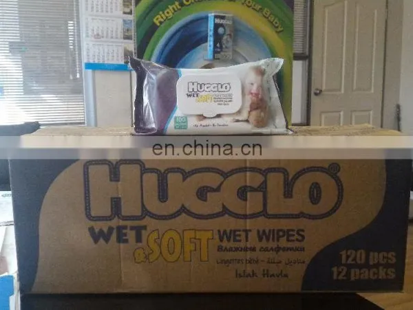 HIGH QUALITY HUGGLO WET WIPES 100 PCS IN PACK FROM TURKEY photo-4