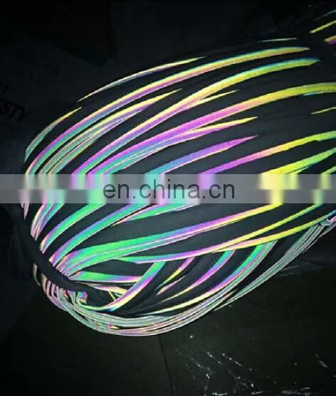 Rainbow Reflective Piping With Different Colors