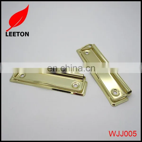 Factory Supply Stationery Accessories 100mm Gold Metal Board Clip photo-3