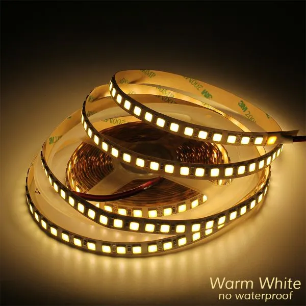 DC12V LED Strip 5054 120led/m 5M/Lot High Brightness 600LEDs 5054 Flexible LED Strip Light Ice Blue / Cold White photo-5