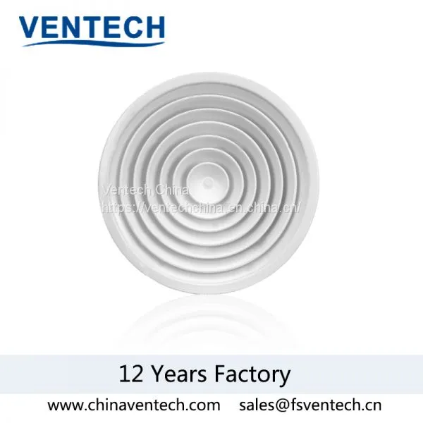 Round Diffuser Grille Ventilation Diffuser manufacturer