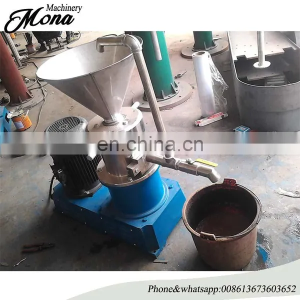 Automatic Industrial Small Scale Groundnut Paste Grinding Processing Peanut Butter Making Machine