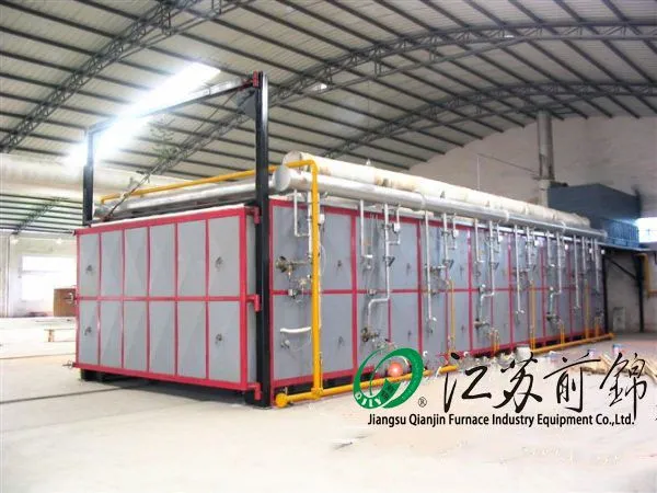 Natural Gas Shuttle Kiln 70m³ceramic Shuttle Kiln
