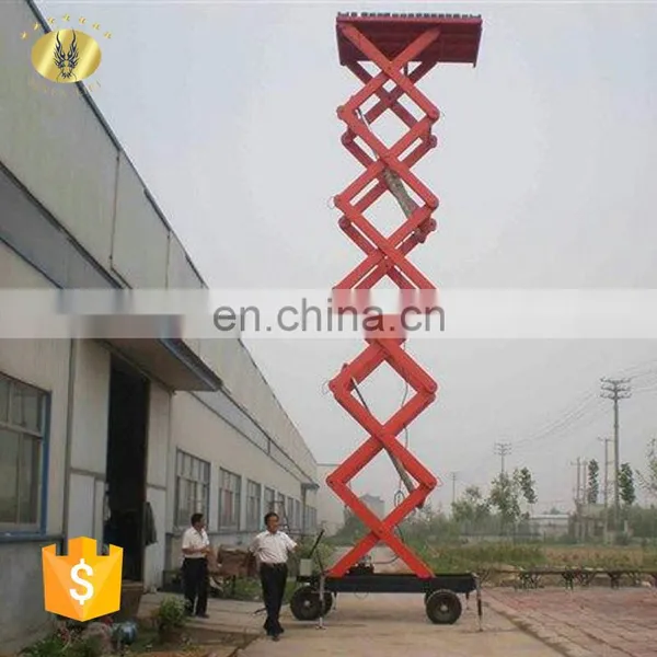 7LSJY Shandong SevenLift Mobile Hydraulic Manual Tire Scissor Mechanism Lifter photo-6
