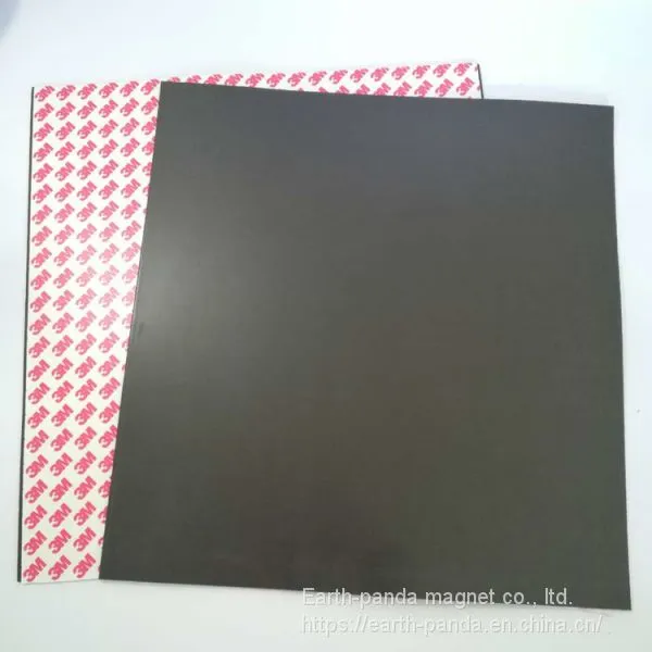 Hot Sell Factory Cost 3M Adhesive A4 Rubber Magnet Sheet Thickness 0.4-5.0mm
