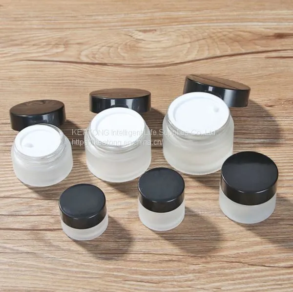 Wholesale 5g 10g 15g 20g 30g 50g 80g 100g Glass Jar With Screw Cap for Cream Cosmetic