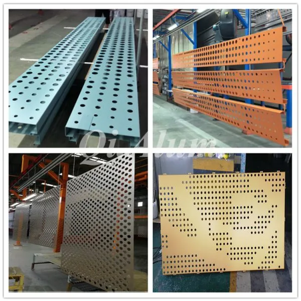 Aluminum Curved Hole Punching Sheet Factory photo-5