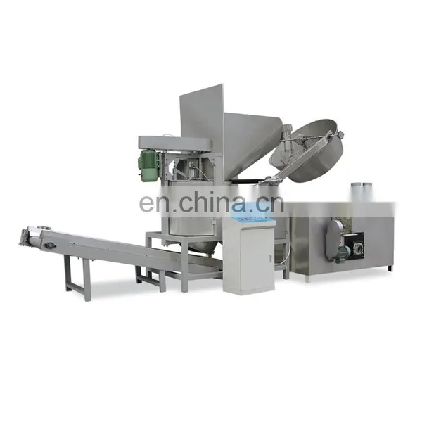 Automatic Continuous Fryer Made by Jinan Saixin Machinery Co., Ltd Hot Sale in 2019 photo-2