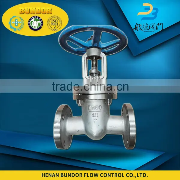12 Inch 150Lb Stainless Steel Flange Type Gate Valve photo-3