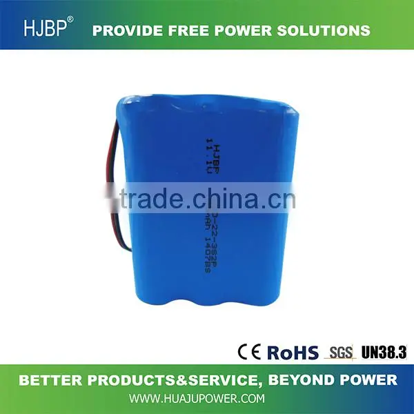 China Factory High Quality Favorable Price OEM Design HJBP 3S2P 4400mah 12v 18650 Li-ion Lithium Battery With PCM photo-5