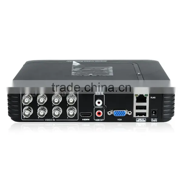 VGA, HDMI HD Display Full Real-time Playback 3in1 Dvr Hvr Nvr 8CH Mini CCTV Analog HD Network Dvr photo-2