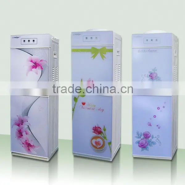 Standing Electric Cooling Flower Printing Water Cooler