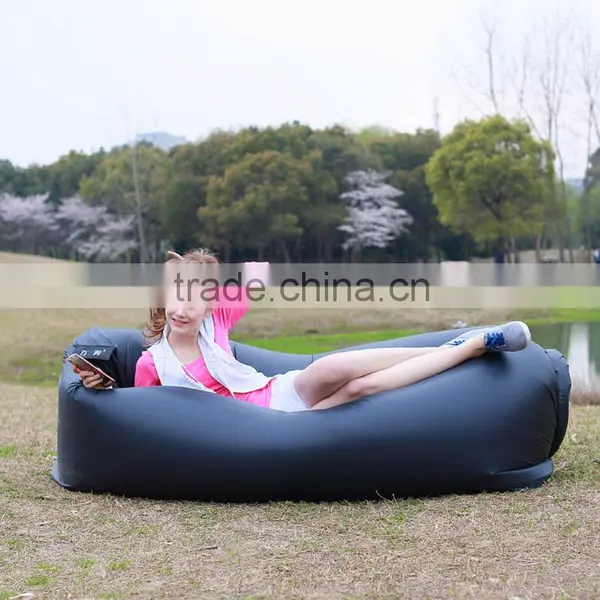 Inflatable Camping Beach Lazy Chair Bag Lounger Bag photo-6