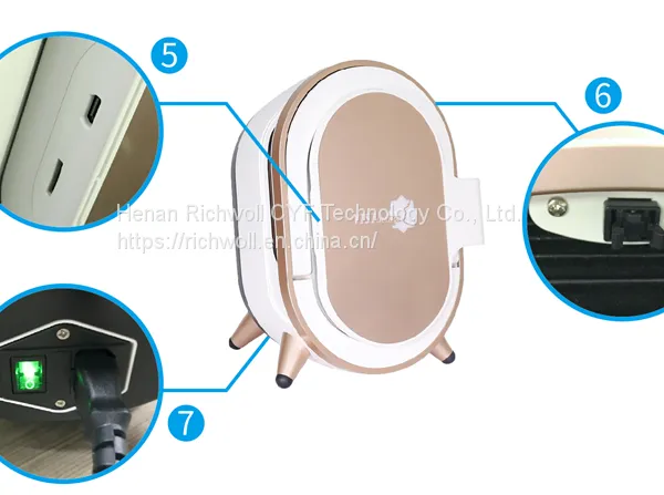 2022 Newest Digital Skin Scanner 3d Magic Mirror Camera Skin Analyzer Machine Analysis With Best Price photo-3