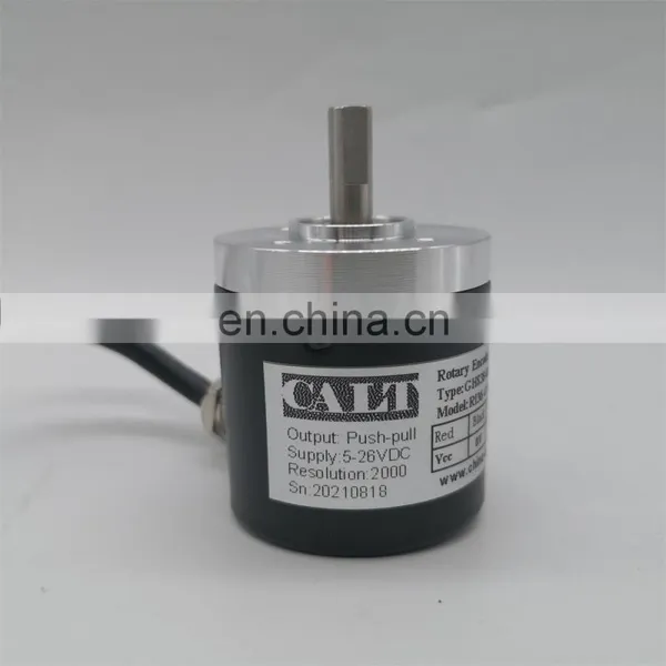 RI36-O/2000ER.31KB 2000ppr 6mm Shaft 5-26V Encoder photo-3