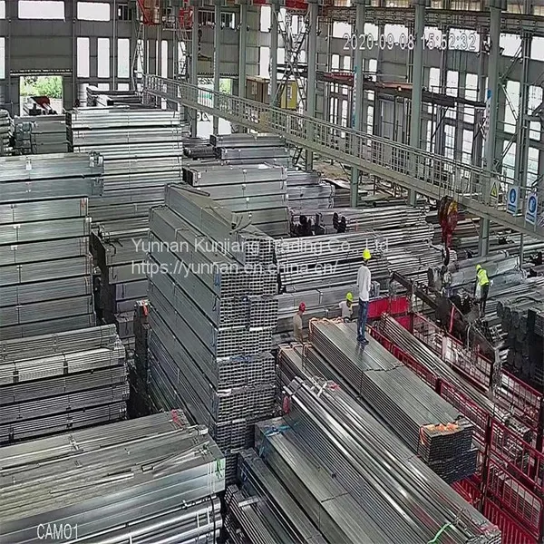 Yunnan Q235 Square Tube Wholesale Hot Dip Galvanized Square Tube 40 * 80 * 3 Square Tube Kunming Sales Square Tube