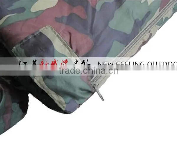 Camouflage Backpacking Cotton Sleeping Bag on Sale photo-5