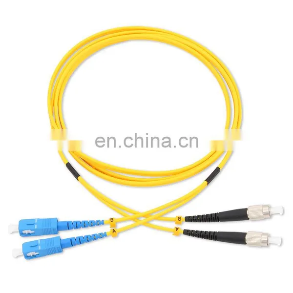 LC SC SM Duplex 2.0mm 3.0mm OS2 Single Mode G652D G657A Fiber Patch Cords PVC/LSZH photo-5