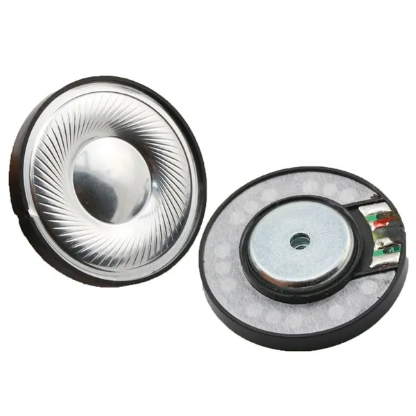 Factory Price 40mm White Porcelain Membrane Speaker Driver Units 32ohm photo-3