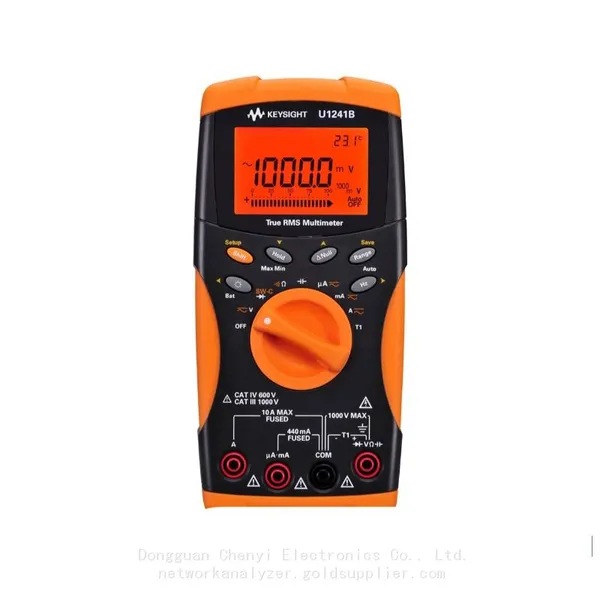 Keysight U1241B Handheld Digital Multimeter, 4 Digit, Basic