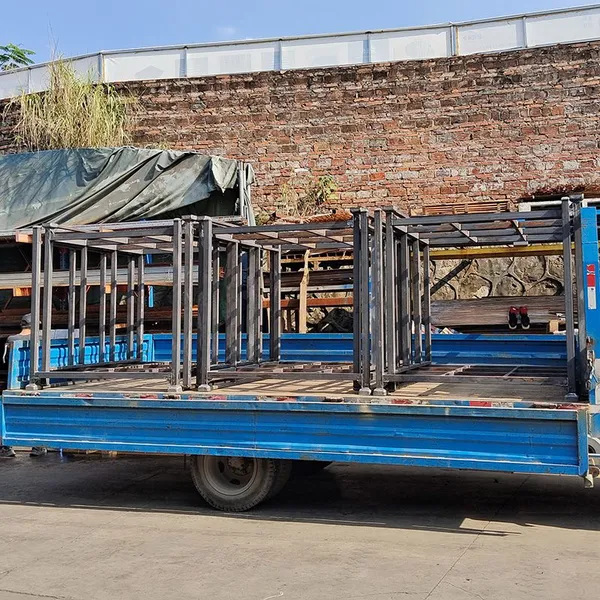 Movable Stackable Nesting Pallet Rack for Warehouse Storage photo-4