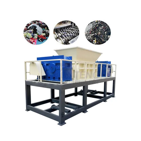 Low Speed High Torque Textile Fabric Clothes Shredder Machine Shoes Bumper Mattress Fiber Sofa Shredder Machine