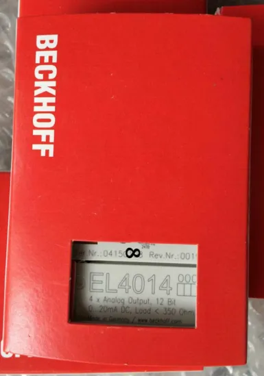 BECKHOFF EL4014 EtherCAT Terminal 4-Channel Analog Output Module 0-10V 12-Bit Industrial Automation I/O Terminal photo-4