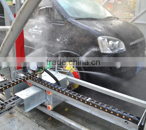 Tunnel Car Wash Automatic Car Wash Equipment Tunnel Car Wash System GT-R800 12Brushes Wheel Washing Automatic Dryer Polish