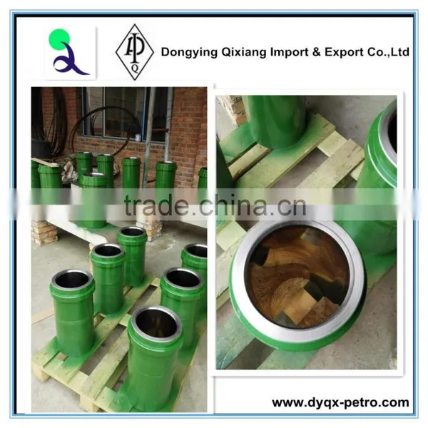RGF-1000 Oil Drilling Triplex Mud Pump Spare Parts Bimetallic Cylinder Liner/sleeve photo-2