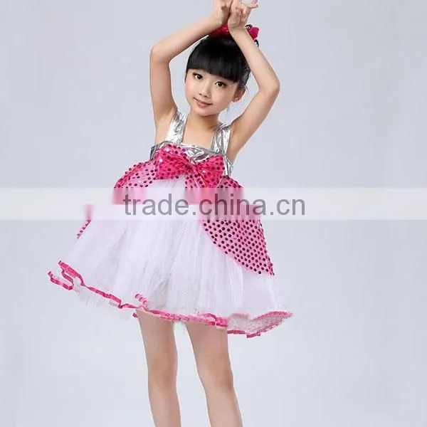 Promotion Price Bubble Skirt Flower Girl Dress Flower Girl Baby Party Dresses (rose/ Gold/ Pink/ Green) photo-6