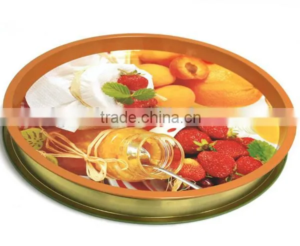 Direct Factory Sales Print Custom Metal Tin Service Tray photo-2