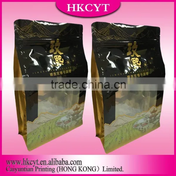 Factory Supply Foil Lined Flat Bottom Pouch photo-6