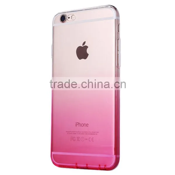 0.3mm 3d Silicone Phone Case Electroplating Tpu Case Universal Silicone Phone Case Color Changing Phone Case for Iphone6,6plus photo-4