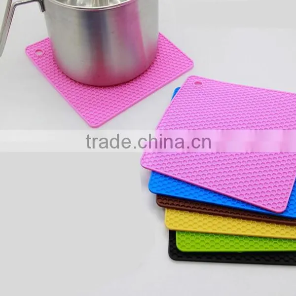 2015 Honeycomb Shaped Silicone Mat/pot Pad photo-2