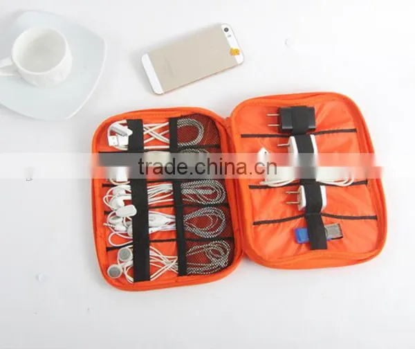 Hot Selling USB Flash Drives Case Cable Power Storage Bag Travel Digital Organizer photo-2