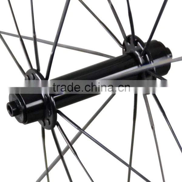 2016 OEM Chinese Cheap 86mm Clincher Newest U Shape 27mm Wide 700c Carbon Road Bike Wheels Quality Choice photo-4