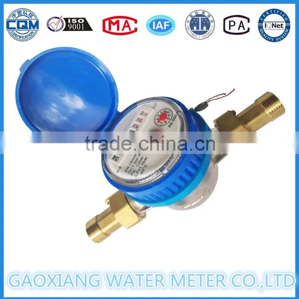 Single Jet Dry Type Brass Water Flow Meter photo-4