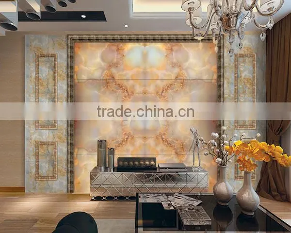 Magic Design Glass Type and Decorative Glass Function Home Decor TV Background Wall Design