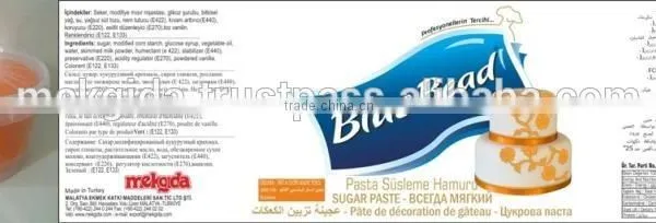 Blue Bead (Orange) Sugar Paste & Fondant For Pastry Decoration photo-4