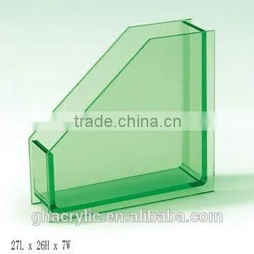 GH-RZ597 High-end and High Grade Custom Promotion Retail Acrylic Magazine Rack,customized Acrylic Magazine Rack photo-3