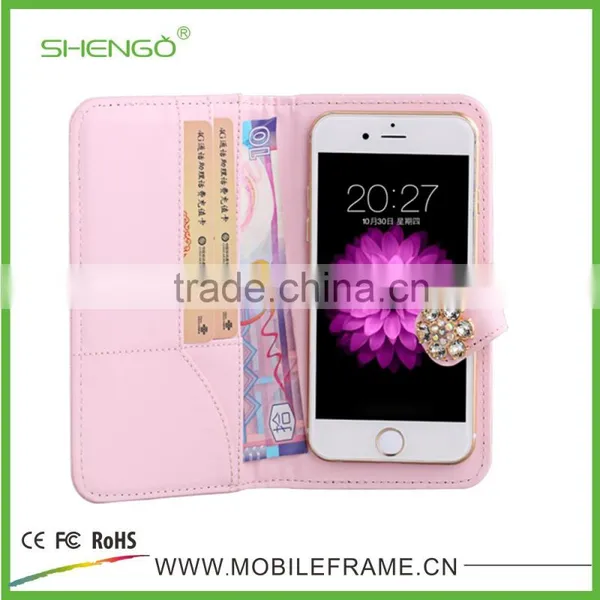 Christmas 2015 Product Phone Case Leather for Huawei p8 photo-3