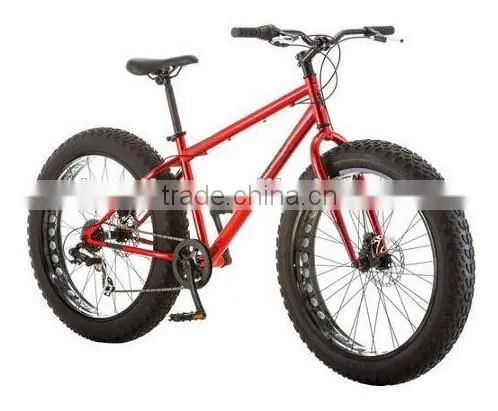 26*4.0 Inch 7 Speed Snow Bicycle Mountain Bicycle Style Fat Bicycle